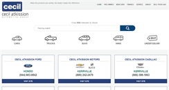 Desktop Screenshot of cecilmotors.com